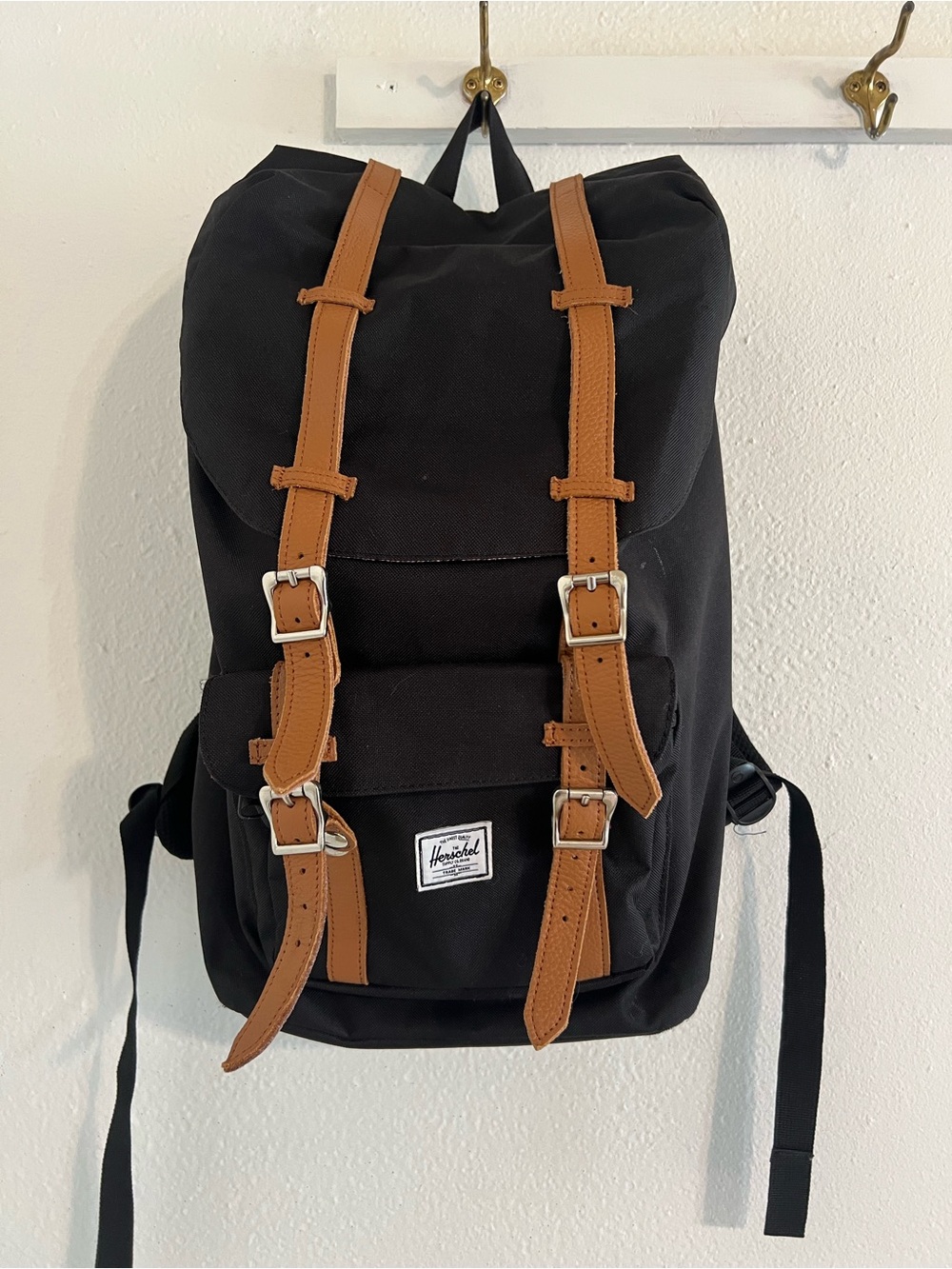 Herschel black backpack